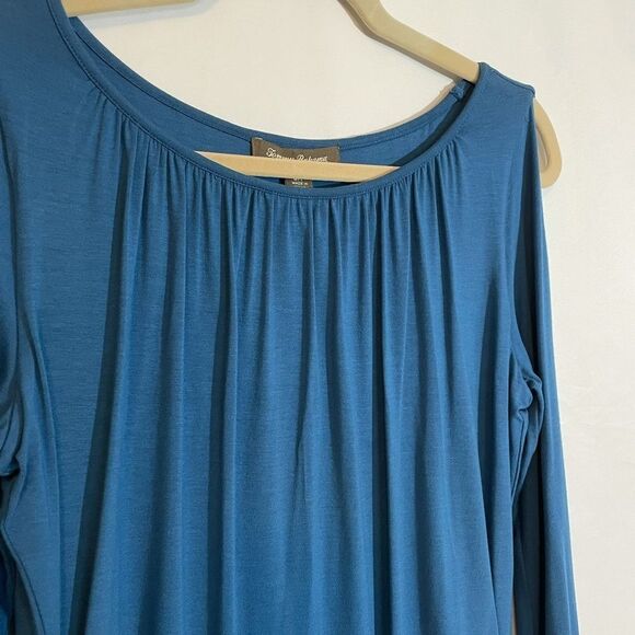 🟢TOMMY BAHAMA Tambour Cold-Shoulder Dress Deep Azure S/P - Picture 5 of 9